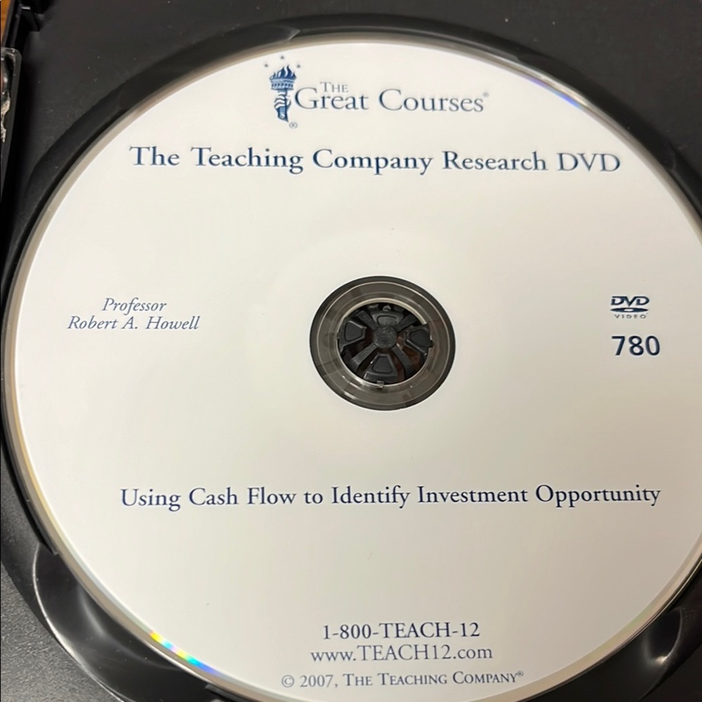 The Great Courses Teaching Company Research DVD no original boxJust the one disk